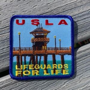 Lifeguard US Lifesaving Association Lifeguards for Life Embroidered Patch